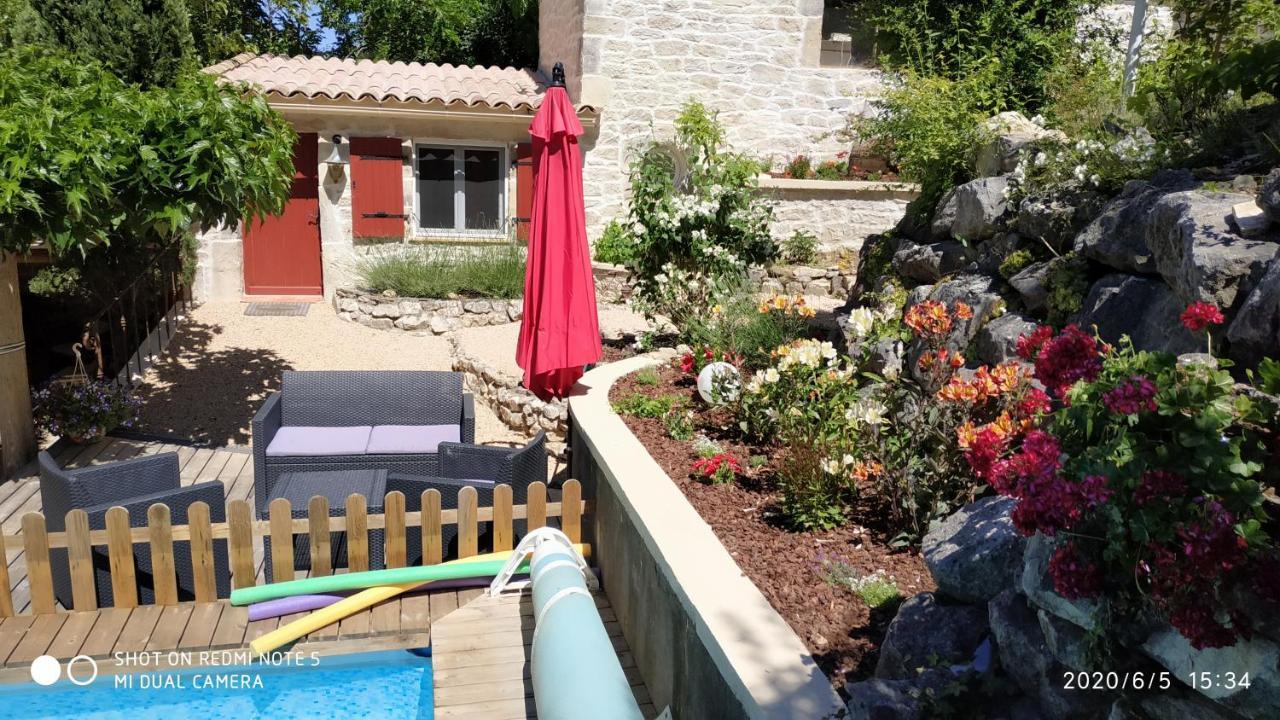 L'Establoun Daire Saint-Martin-de-Brômes Dış mekan fotoğraf