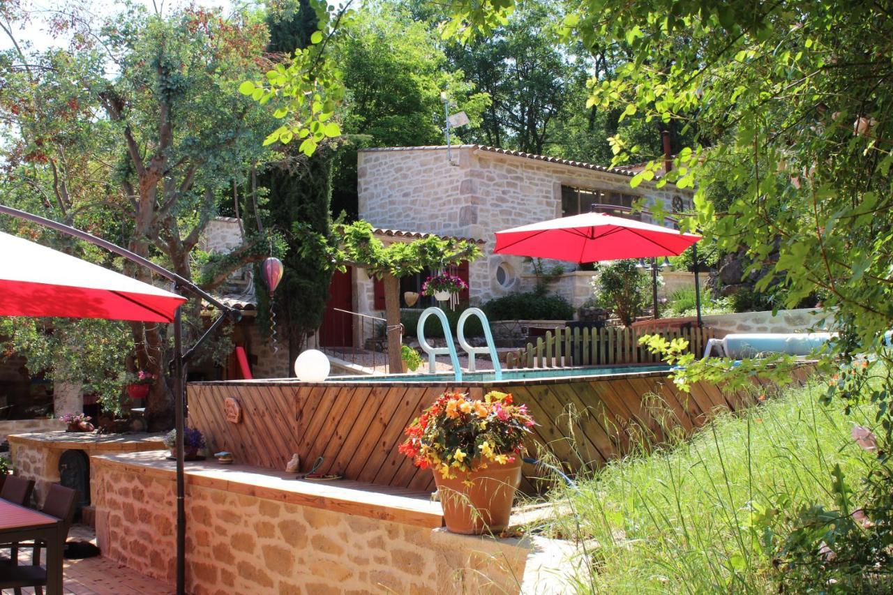 L'Establoun Daire Saint-Martin-de-Brômes Dış mekan fotoğraf