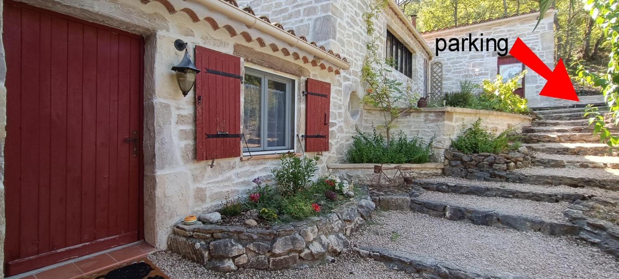 L'Establoun Daire Saint-Martin-de-Brômes Dış mekan fotoğraf