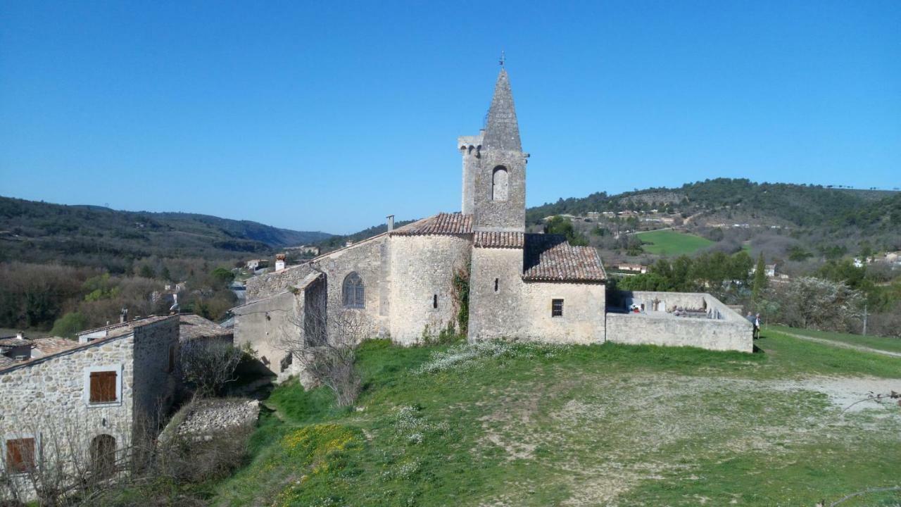 L'Establoun Daire Saint-Martin-de-Brômes Dış mekan fotoğraf